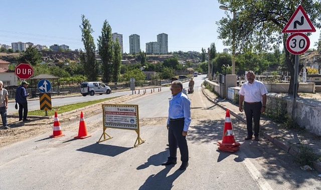 Kayseri'de Doğal Gaz Altyapı Çalışmaları Devam Ediyor