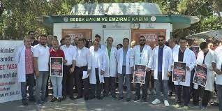 Veteriner hekimler şiddete karşı kliniklerini kapattı