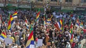 Suriye'de hükümet karşıtı protestolar yayılıyor! Kalabalıkların ağzında ''Esad istifa'' sloganları var