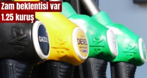 Benzine 1,25 TL Zam Beklentisi Var