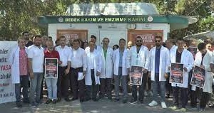 Veteriner hekimler şiddete karşı kliniklerini kapattı