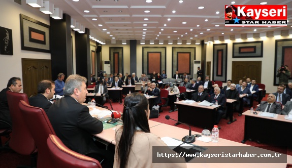 Melikgazi ve Kocasinan’da Yılın İlk Toplantısı Yapıldı