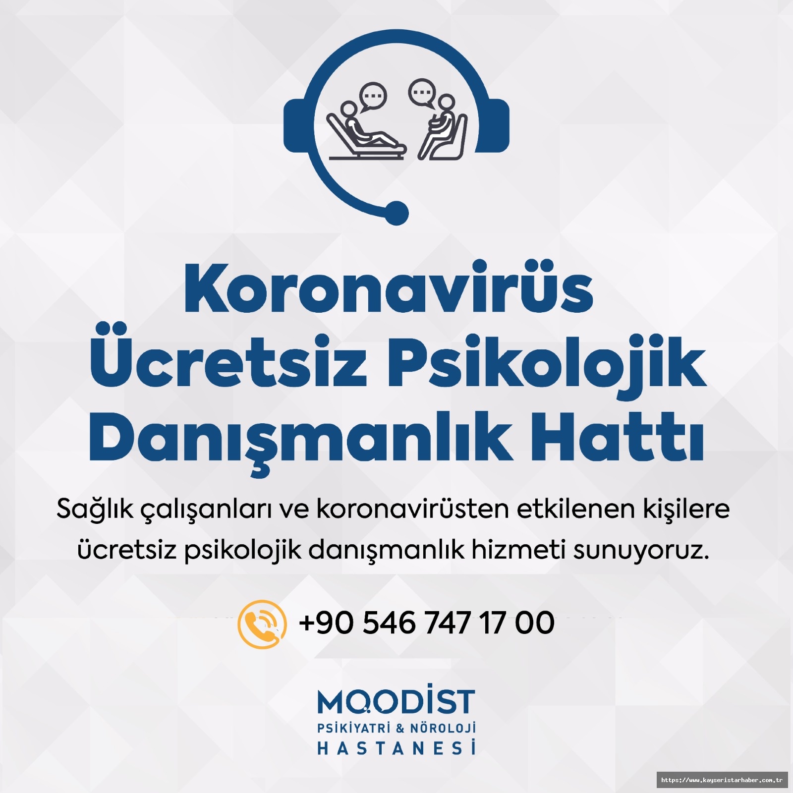 Moodist'ten Koronavirüs Ücretsiz Psikolojik Danışmanlık Hattı