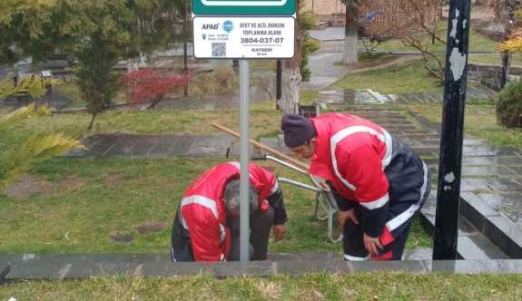 Develi'de Afet Ve Acil Toplanma Alanları Belirlendi