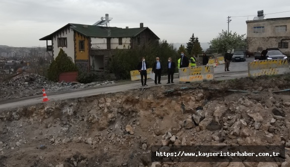 Büyükkılıç, Trafiği Rahatlatacak O Bulvarı Denetledi