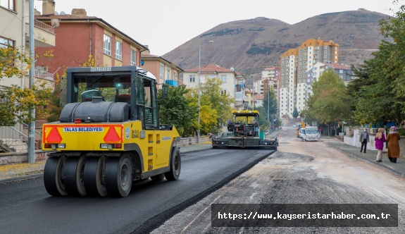 Talas Rüzgarlı Caddesi’ne Komple Bakım