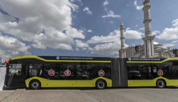 Kayseri'de Elektrikli Otobüslerle 2 Yılda 103 Ton Karbondioksit Salımı Önlendi