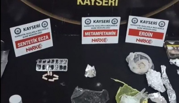 Kayseri’de Uyuşturucu Operasyonu: 3 Gözaltı