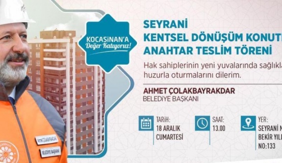 Kocasinan Kentsel Dönüşümle Mutlu Yuvalar İnşa Etmeye Devam Ediyor