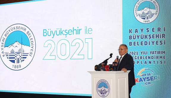 Başkan Büyükklıç'tan  Yatırım Değerlendirme Toplantısında Yeni Müjdeler