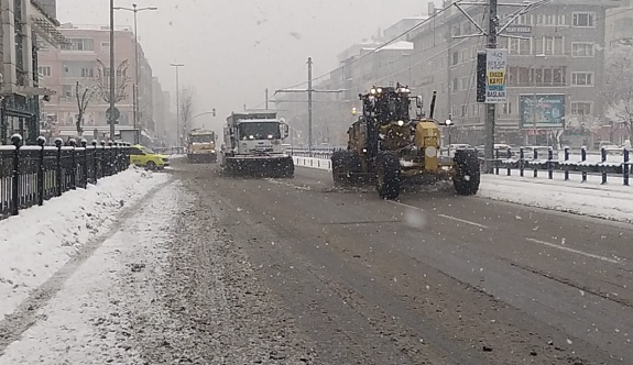 Büyükşehir'den  Aralıksız Kara Mücadele Çalışması