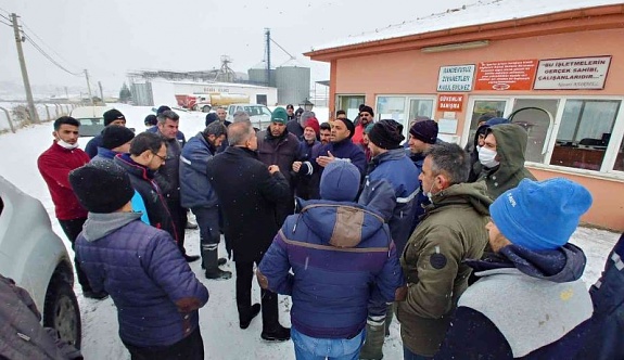 Sendikalaşmak İsteyen İş Bırakma Eylemine Gitti