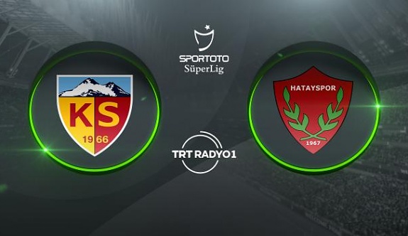 Hatayspor, Süper Lig'de Yarın Kayserispor'la Oynayacak