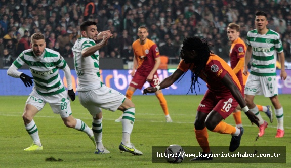 Galatasaray Konya'da Kayıp