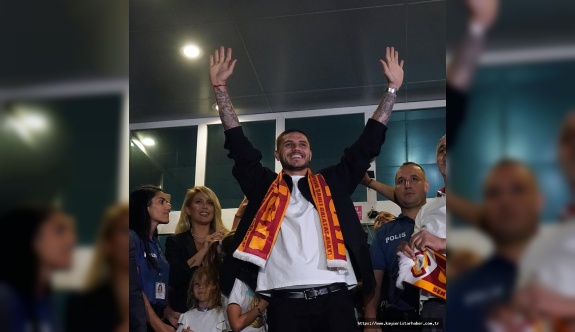 Mauro Icardi, İstanbul'a Geldi