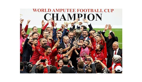 Ampute Futbol Dünya Kupası şampiyonu Türkiye!