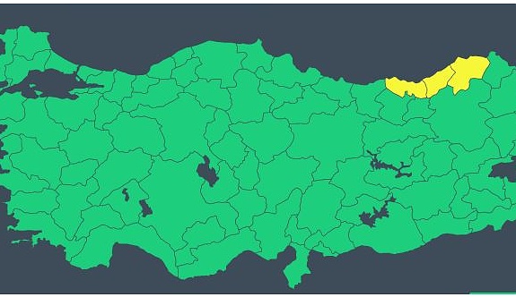 Meteoroloji'den 3 il İçin Sarı Kodlu Uyarı!