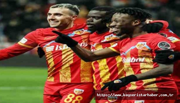 Kayserispor 10. kez kazandı