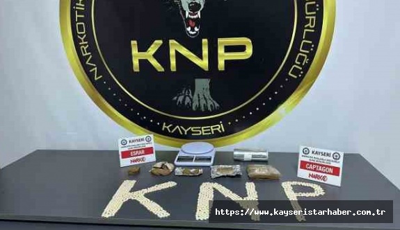 Kayseri'de uyuşturucu operasyonu: 2 Gözaltı
