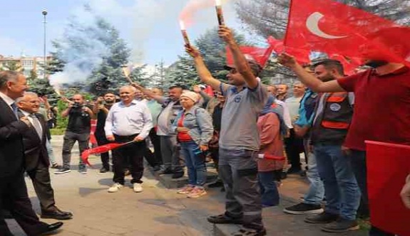 Bakan Özhaseki'ye Büyükşehir'de coşkulu karşılama