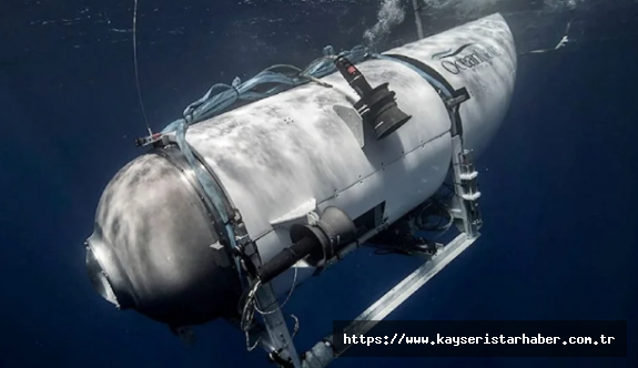 Titanik enkazına dalış yaptığı esnada kaybolan denizaltının 3 bin metre derinlikte patladığı anlaşıldı