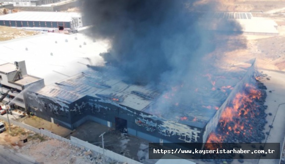 Gaziantep'te fabrika yangını: 10 kişi hastaneye kaldırıldı