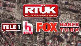 Depremin ardından yapılan yayınlar incelendi! RTÜK'ten Halk TV, Tele1 ve FOX TV'ye ceza
