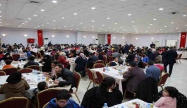 Hacılar'da şehit aileleri, gaziler ve depremzedeler iftarda buluştu