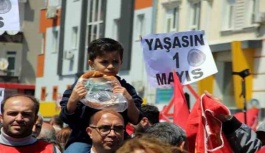 Kayseri'de 1 Mayıs coşkusu