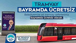 Başkan Büyükkılıç'tan Kurban Bayramı'nda “ücretsiz tramvay” müjdesi