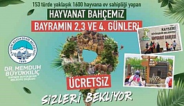 Hayvanat Bahçesi Kurban Bayramı'nda Ücretsiz