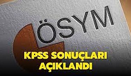 ÖSYM tarafından 23 Temmuz'da düzenlenen 2023-KPSS A Grubu ve Öğretmenlik Sınavı sonuçları www.osym.gov.tr internet adresinden açıklandı