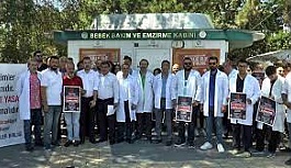 Veteriner hekimler şiddete karşı kliniklerini kapattı